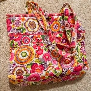 Vera Bradley Floral Tote Bag